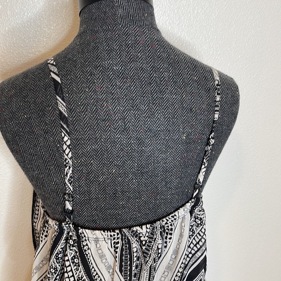 Bailey Blue Aztec Print Boho Maxi Dress XL - Picture 6 of 8